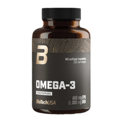 BioTech USA Omega-3 Triglycerides 60 kapsúl