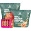 BodyWorld 2x Triple Protein Complex 2000 g + N.O. Flow 12 x 80 ml