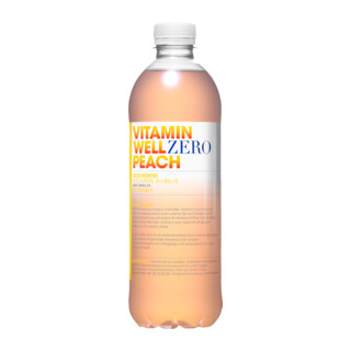Vitamin Well Zero Peach 500 ml
