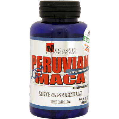 Mega Pro Peruvian Maca 120 tablets