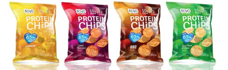 Chipsy proteinowe Novo