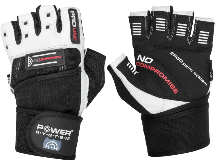 Power System 2700 NO COMPROMISE Wrist Wrap Gym Gloves 