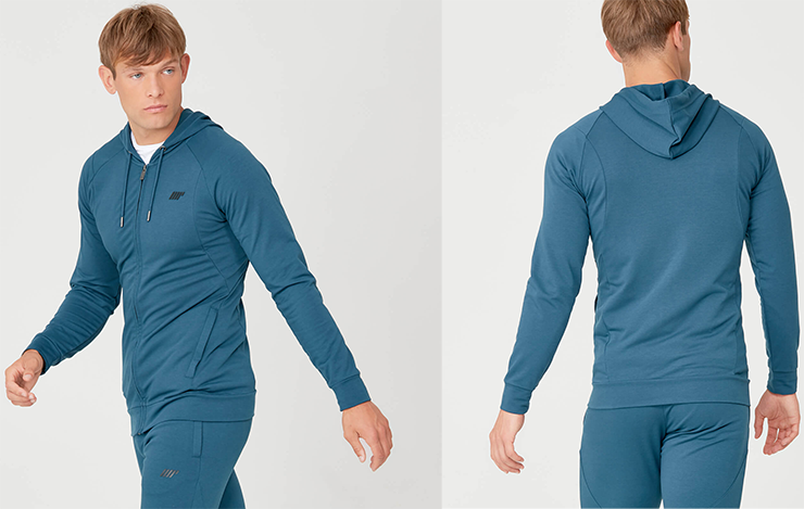 MyProtein Pánská mikina Form Zip Up Hoodie