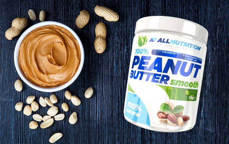 AllNutrition 100% Peanut Butter arašidové maslo smooth crunchy