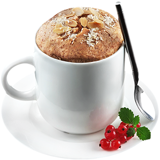 Biotech USA high-protein mug cake powder without added sugar